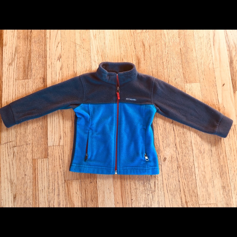 Columbia fleece zip up jacket